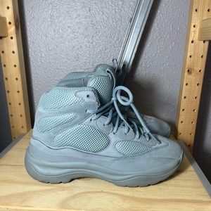 Yeezy season 7 boot in house blue.